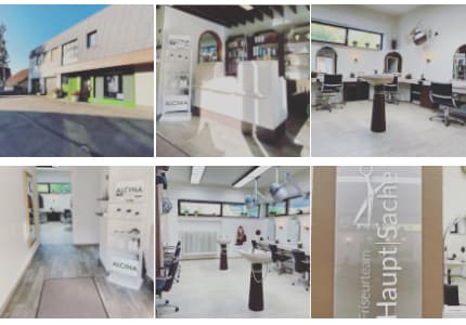 Galerie des Friseursalons